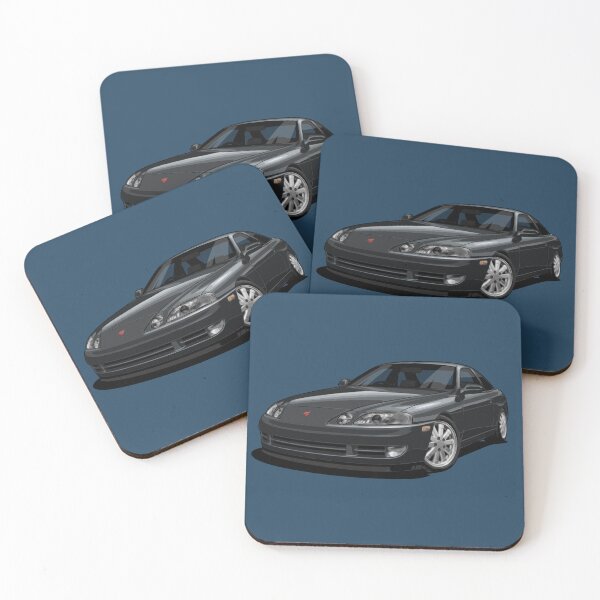 Item preview, Illustration Toyota SOARER ICON black Graphic Artwork JDM Japan designed and sold by SketchNinja.