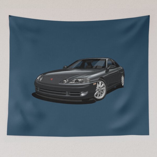 Item preview, Illustration Toyota SOARER ICON black Graphic Artwork JDM Japan designed and sold by SketchNinja.