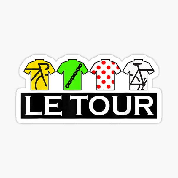 Tour De France Stickers for Sale