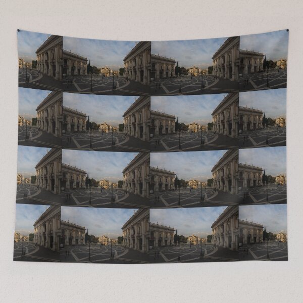 Item preview, Michelangelo's Wonderful Square - Piazza del Campidoglio, Rome designed and sold by Georgia Mizuleva.