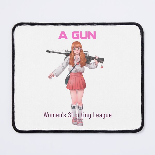 Item preview, A Girl _amp_ A Gun designed and sold by FightWearGood.
