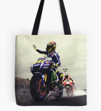 valentino rossi wallpaper Tote Bag
