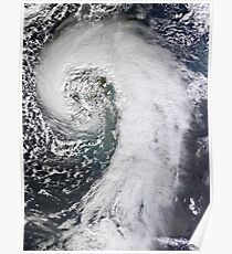 Photo of huge storm hitting the UK - United Kingdom - Giant Storm Poster