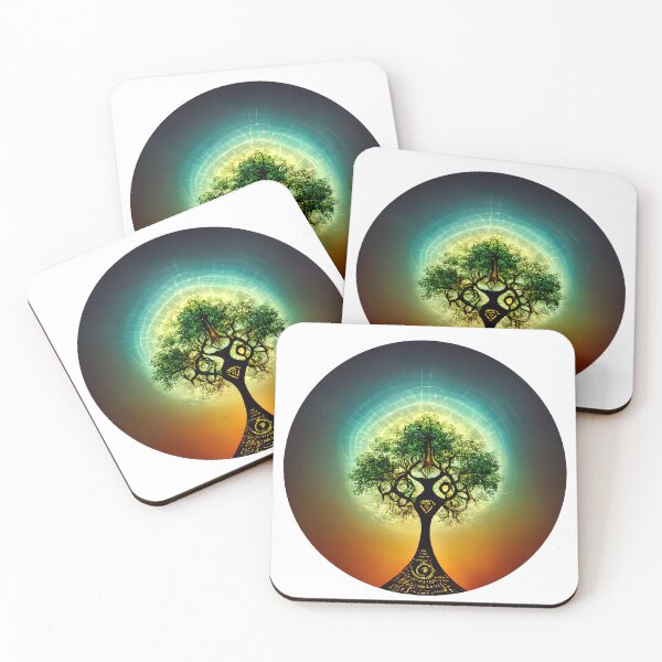 Item preview, Sacred Geometry Tree 3 Tree of Life designed and sold by AstroGenerative.