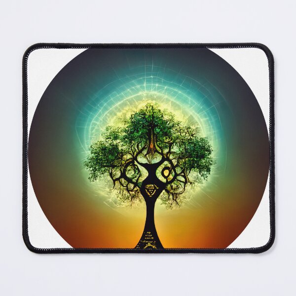 Item preview, Sacred Geometry Tree 3 Tree of Life designed and sold by AstroGenerative.