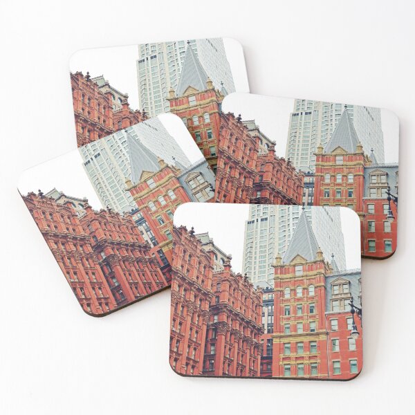Item preview, Manhattan Brick Buildings - New York Traditional Architecture designed and sold by CarolinaReina.
