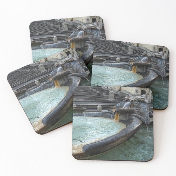 Item preview, Almost Empty Spanish Steps in Rome Italy designed and sold by Georgia Mizuleva.