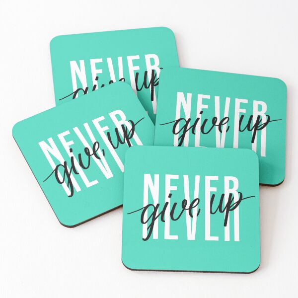Item preview, Never Give Up designed and sold by OtterFactory.