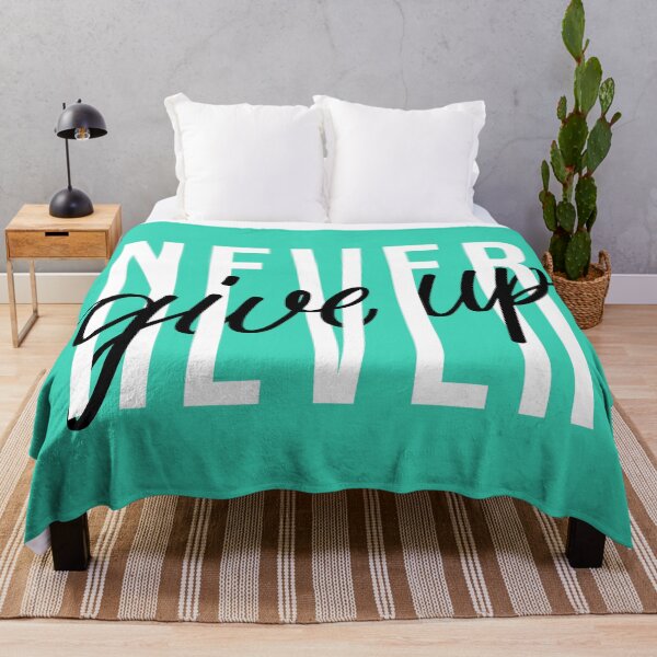 Item preview, Never Give Up designed and sold by OtterFactory.