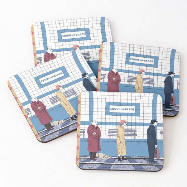 Item preview, Train Station French Dispatch designed and sold by stephaniabell.