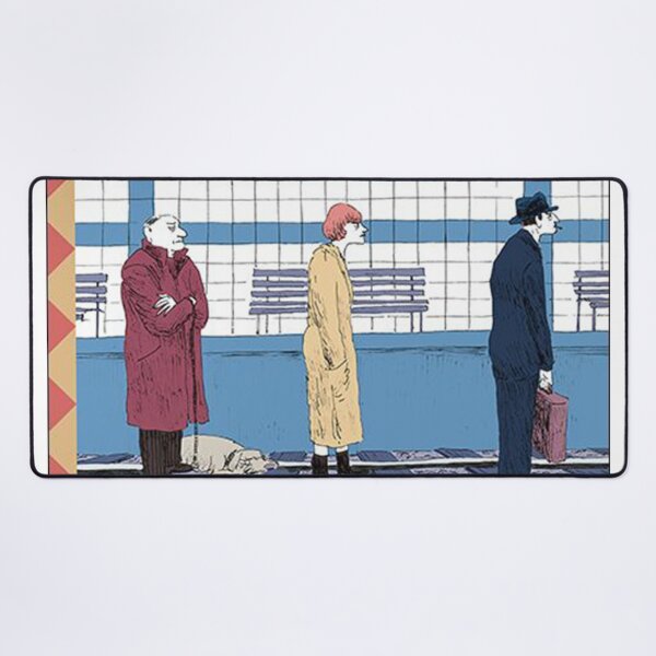 Item preview, Train Station French Dispatch designed and sold by stephaniabell.
