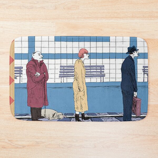 Item preview, Train Station French Dispatch designed and sold by stephaniabell.