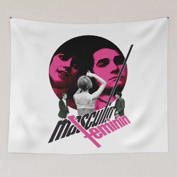 Item preview, Godard - Masculin Féminin designed and sold by Ebonrook.