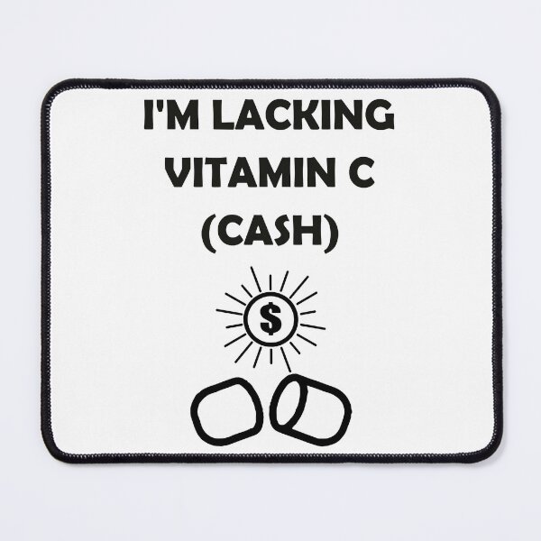 Item preview, Im Lacking Vitamin C designed and sold by Karakayaleather.