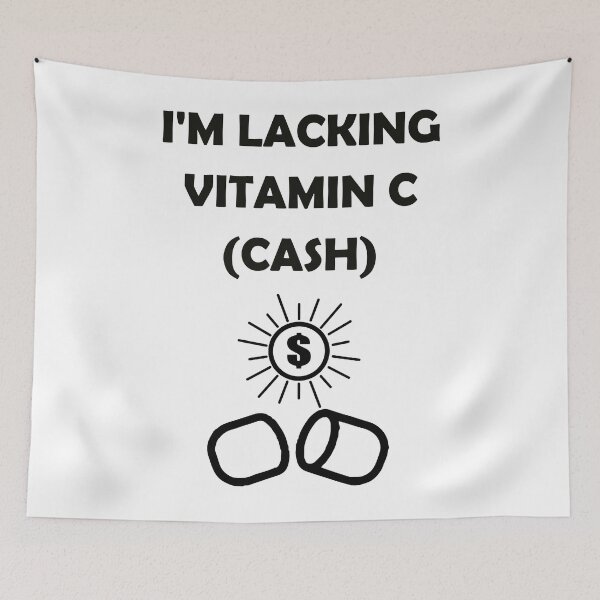 Item preview, Im Lacking Vitamin C   designed and sold by Karakayaleather.