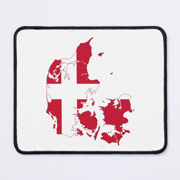 Item preview, Denmark Flag Map designed and sold by jsj17.