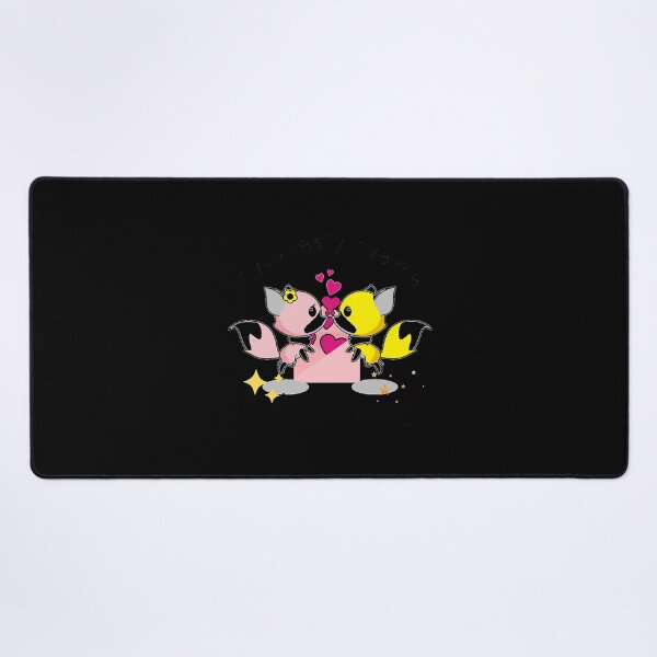 Item preview, If You Really Love me Let me Sleep cute Fox pink yellow designed and sold by Karakayaleather.