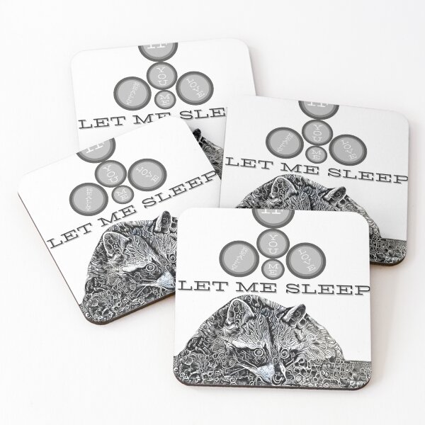 Item preview, If You Really Love me Let me Sleep cute raccoon mechanical   designed and sold by Karakayaleather.