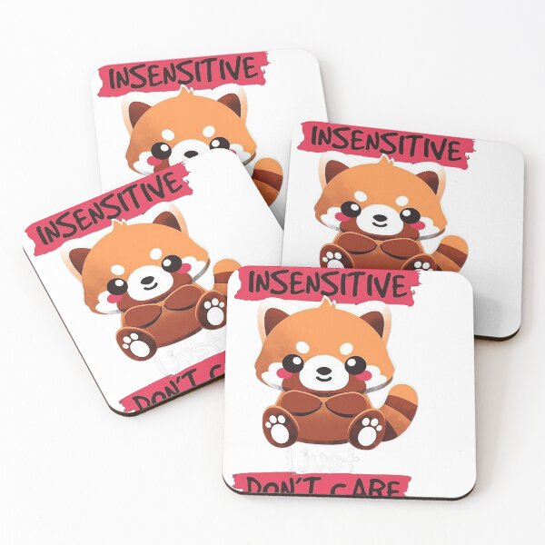 Item preview, INSENSTIVE RED PANDA   designed and sold by Karakayaleather.