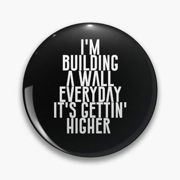 Item preview, Building a wall (white) designed and sold by didijuca.