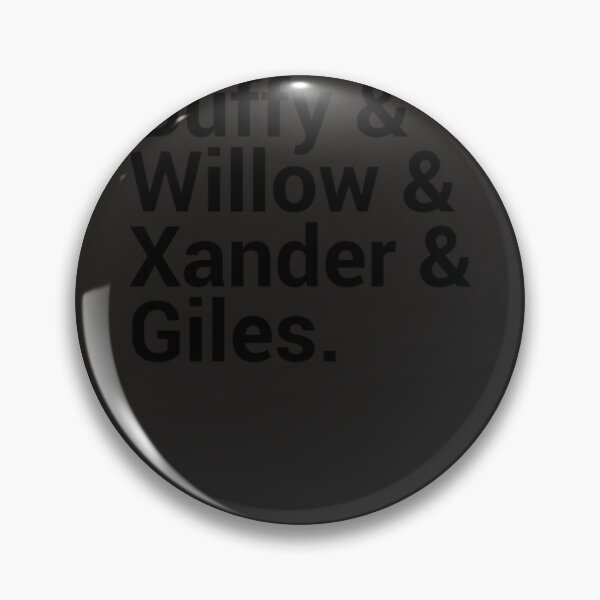Item preview, Buffy The Vampire Slayer Character Names designed and sold by hobocks.