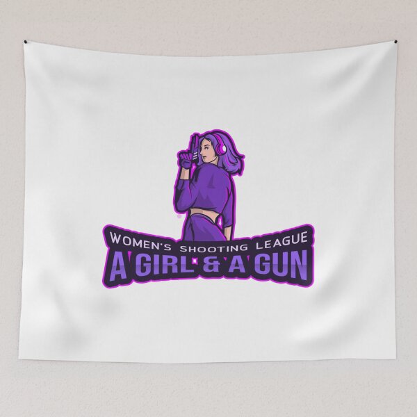 Item preview, A Girl _amp_ A Gun        designed and sold by FightWearGood.