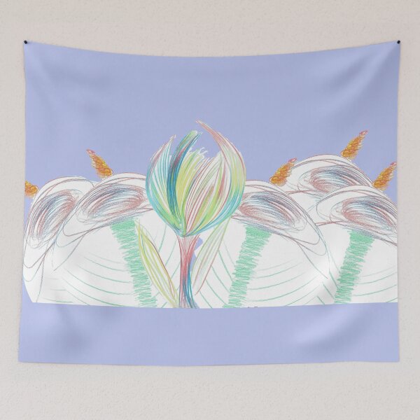 Item preview, Colourful Pencilled Flora designed and sold by KazM.