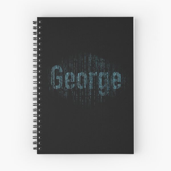 Item preview, George name in Matrix designed and sold by ViktorsDrawings.
