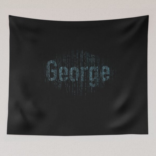 Item preview, George name in Matrix designed and sold by ViktorsDrawings.