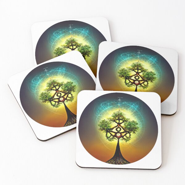 Item preview, Sacred Geometry Tree 1 designed and sold by AstroGenerative.