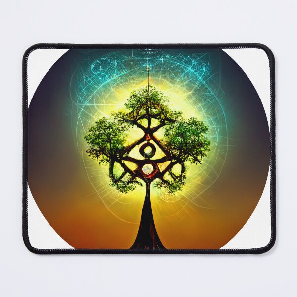 Item preview, Sacred Geometry Tree 1 designed and sold by AstroGenerative.