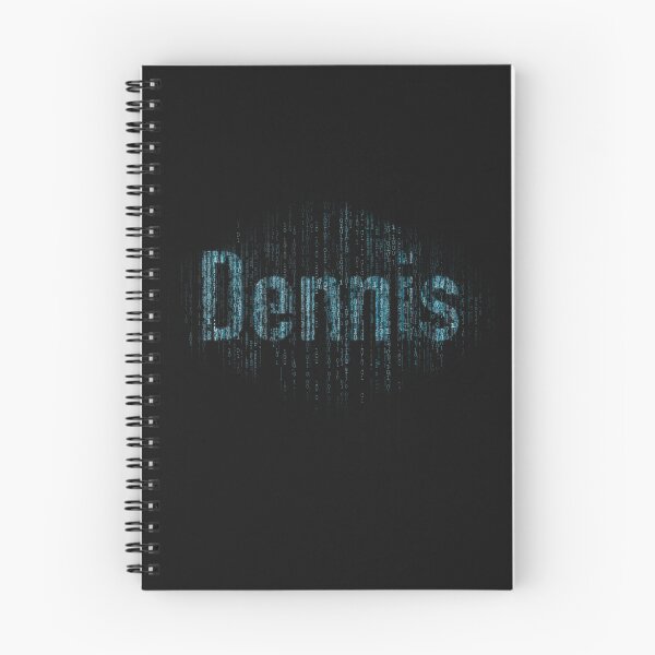 Item preview, Dennis name in Matrix designed and sold by ViktorsDrawings.
