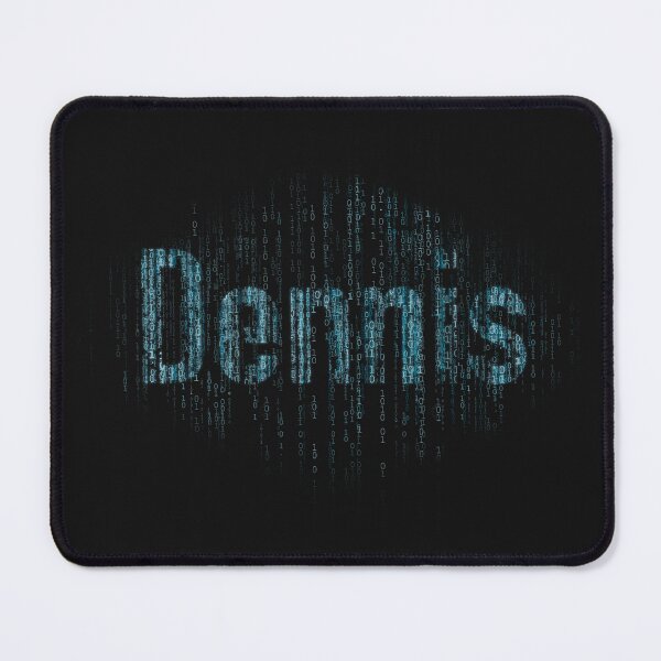 Item preview, Dennis name in Matrix designed and sold by ViktorsDrawings.