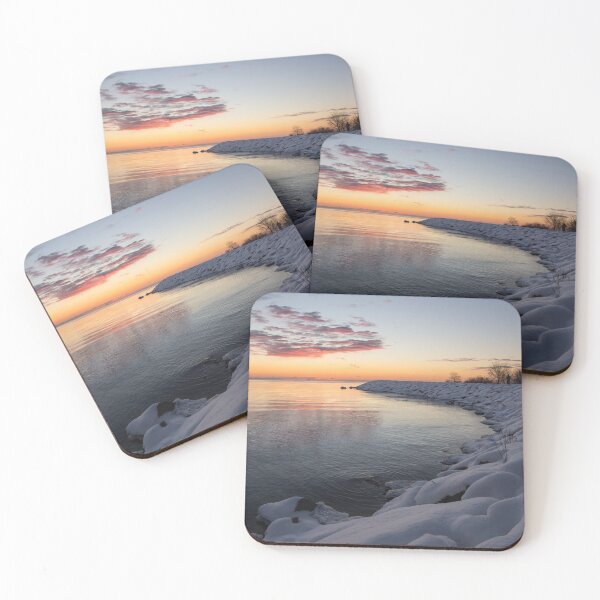 Item preview, Small Cove Pink and Snowy Dawn designed and sold by Georgia Mizuleva.