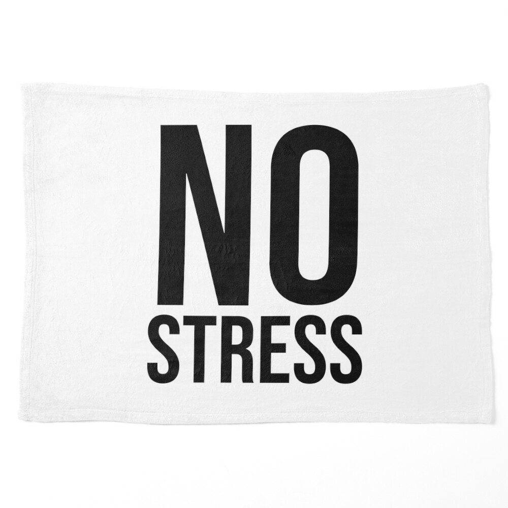 no stress Sticker by nyco