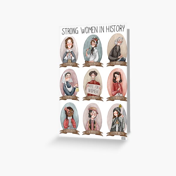 Item preview, Strong women in history designed and sold by Dominika Farkašová.