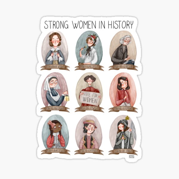 Item preview, Strong women in history designed and sold by Dominika Farkašová.