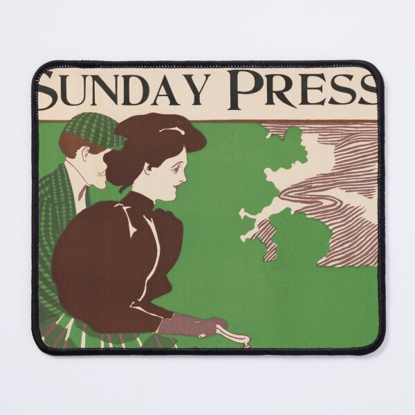 Item preview, PHILADELPHIA SUNDAY PRESS The Famous Deadwood Coach 1896 American Magazine Cover designed and sold by retroposters.