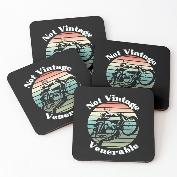 Item preview, Not vintage, venerable,classic motorbike, retro, vintage sunset, cafe racer designed and sold by allycat57.
