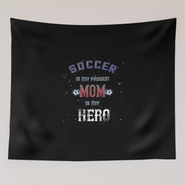 Item preview, Soccer Passion And Hero Mom Sticker designed and sold by contawana1s.