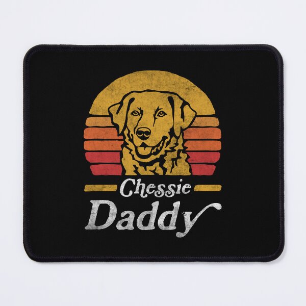 Item preview, Retro Vintage Chesapeake Bay Retriever Daddy designed and sold by More Cute Dogs.