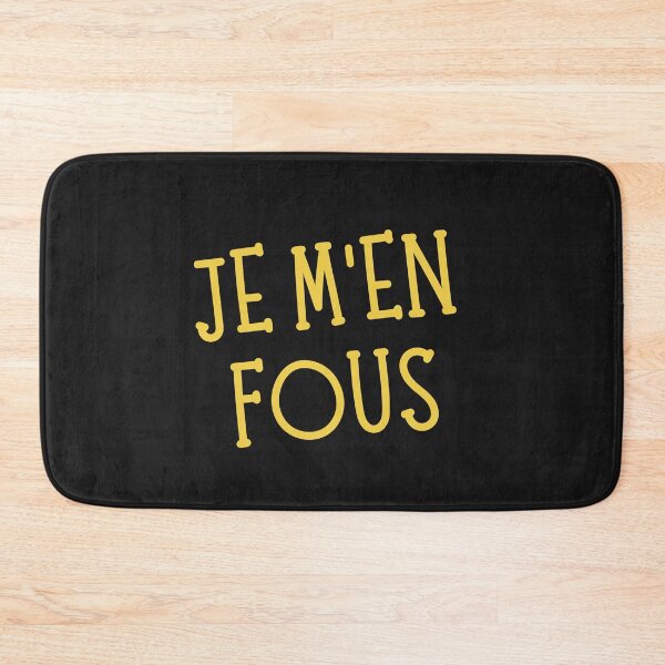 Item preview, Je M'en Fous designed and sold by TheRightHonMP.