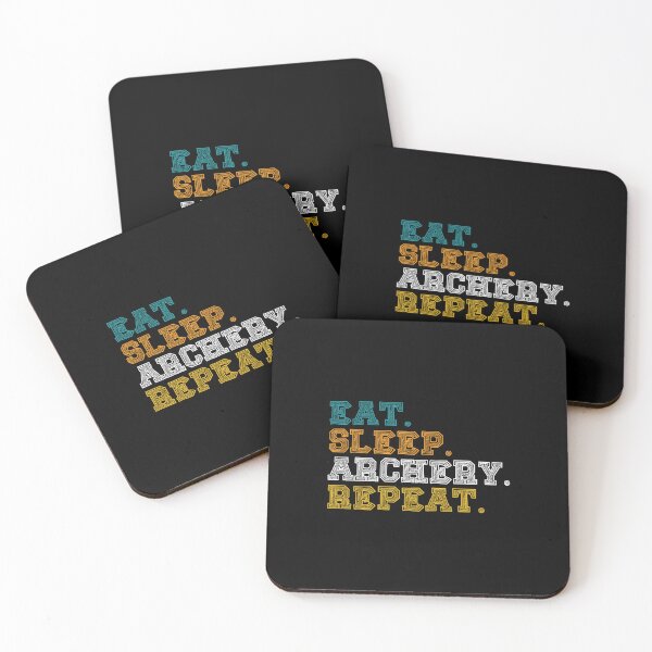 Item preview, Eat, Sleep, Archery, Repeat Funny Bow Design designed and sold by TJOutfitters.