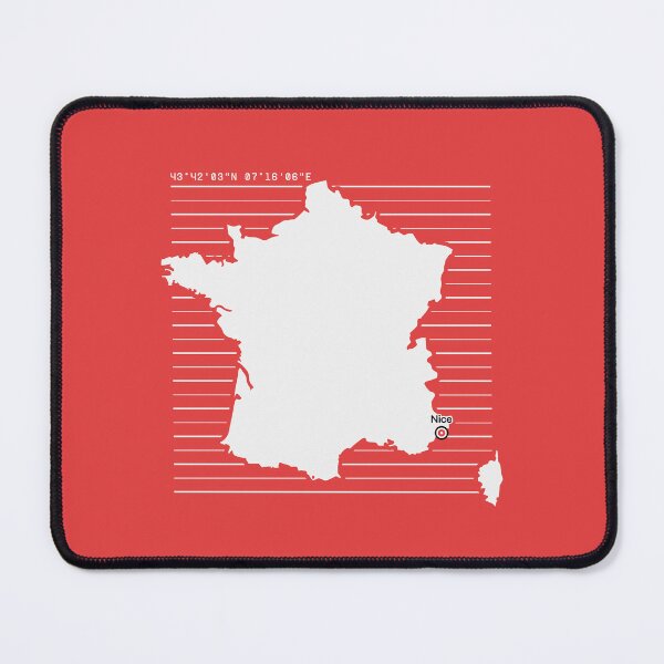 Item preview, Nice City Map designed and sold by Visitify.