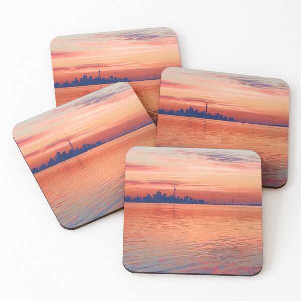 Item preview, Brilliant Colorful Morning - Toronto Skyline Impressions designed and sold by Georgia Mizuleva.