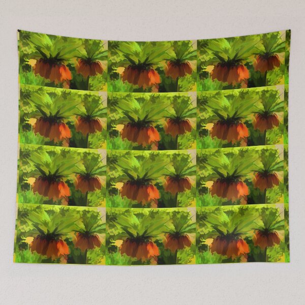Item preview, Showy Orange Crown Imperial Flowers - Impressions Of Spring designed and sold by Georgia Mizuleva.
