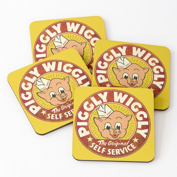 Item preview, Piggly Wiggly Self Service Worn designed and sold by Alema Art.