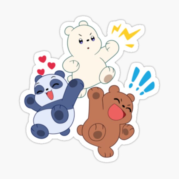 We Bare Bears Sticker Pack - Sticker Mania
