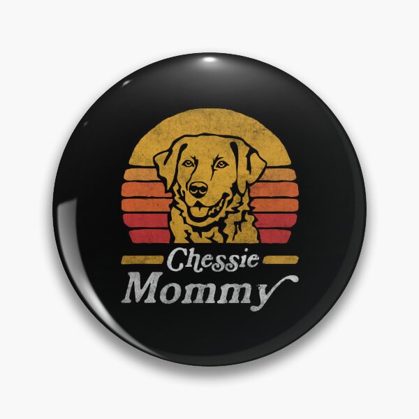 Item preview, Retro Vintage Chesapeake Bay Retriever Mommy designed and sold by More Cute Dogs.