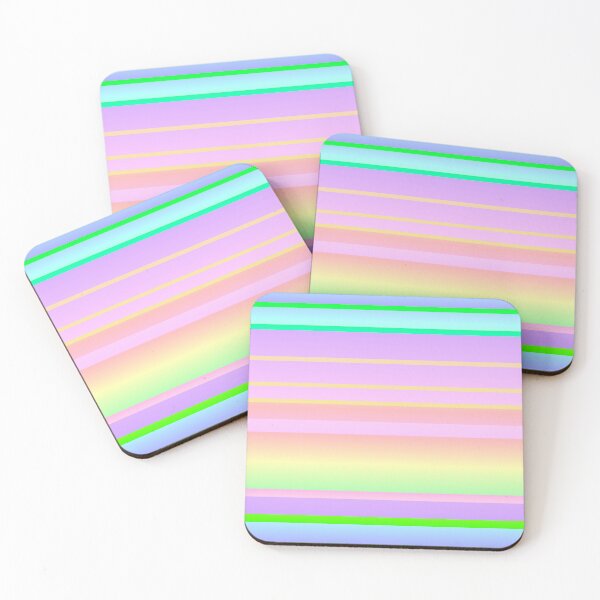 Item preview, summer colors striped | pastel colors striped designed and sold by lausn.